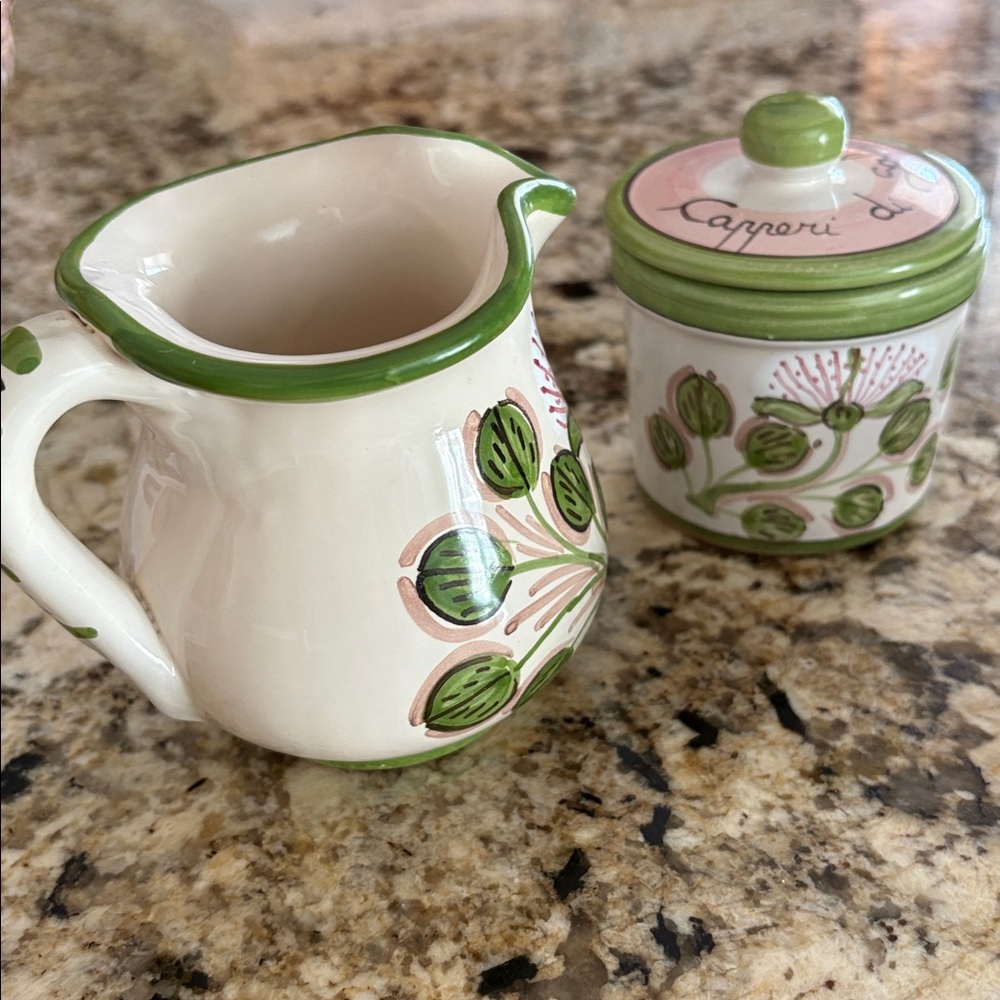 Floral Ceramic Kitchen Set - Picture 5 of 7